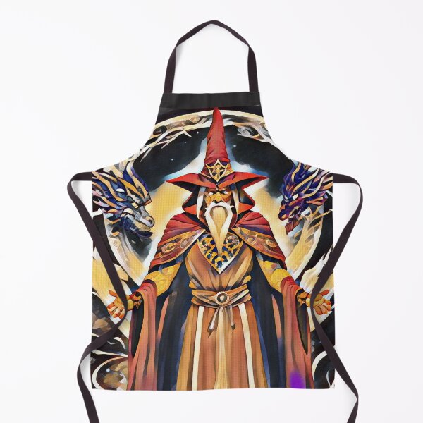 Item preview, Cool Wizard with Dragons Print designed and sold by TGAL2.
