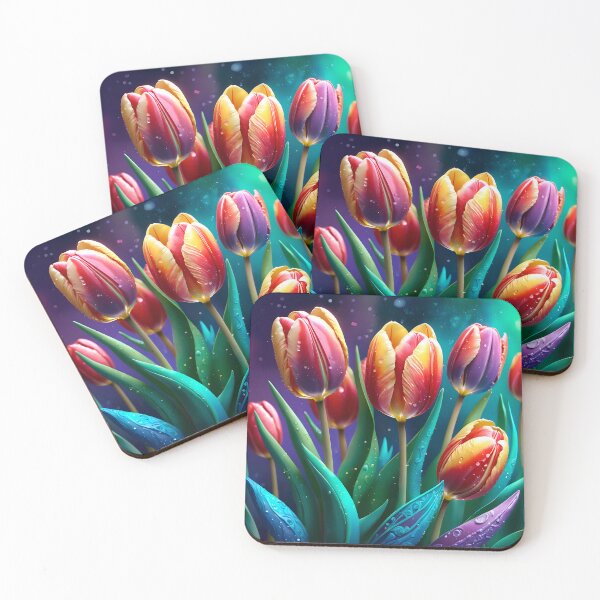 Item preview, Tulips 2 designed and sold by artedamensagem.