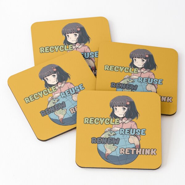 Item preview, Recycle Reuse Renew Rethink designed and sold by letsgetinspired.