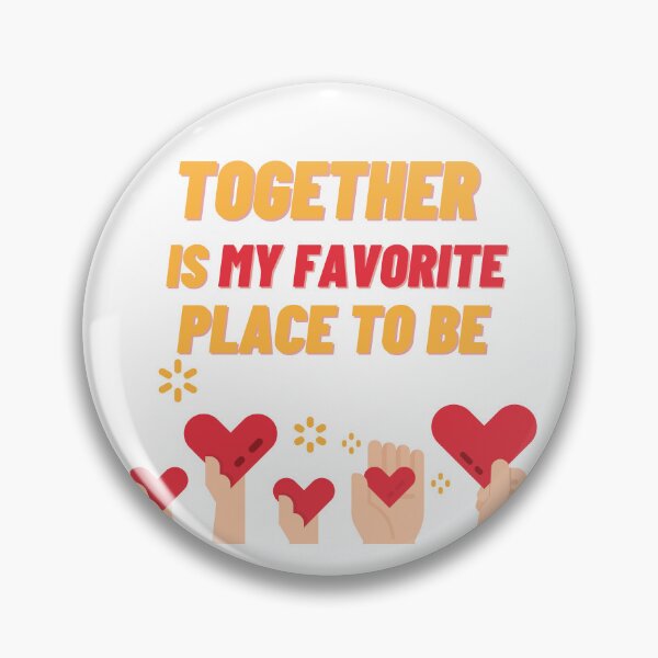 Item preview, Together is My Favorite Place to Be designed and sold by SaadEtta.