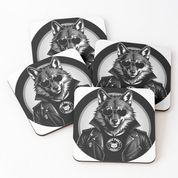 Item preview, Punk Rocker Wolf Logo designed and sold by Simplybe1.