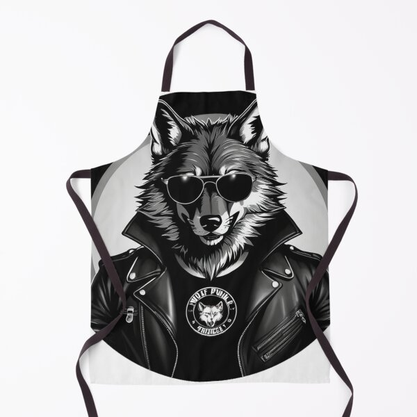 Item preview, Punk Rocker Wolf Logo designed and sold by Simplybe1.