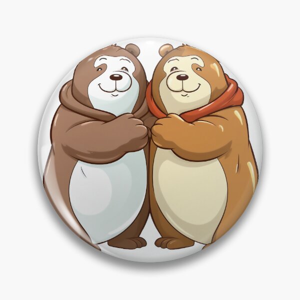 Item preview, two bear friends designed and sold by javierparra.