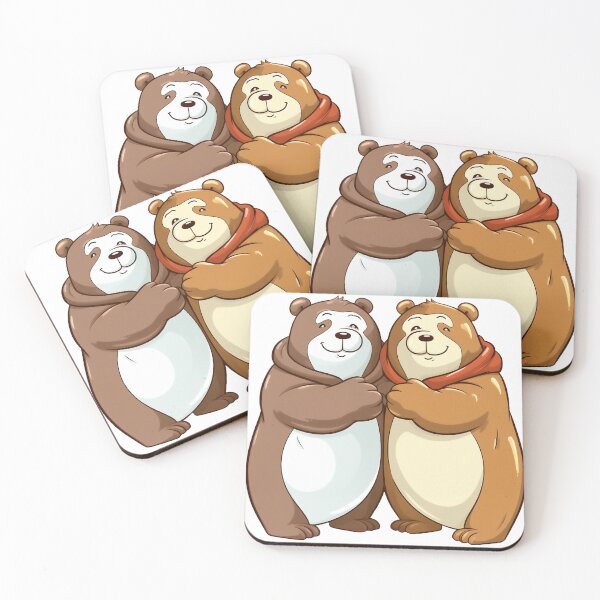 Item preview, two bear friends designed and sold by javierparra.