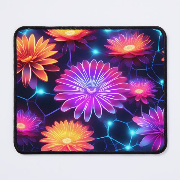Item preview, Neon Floral Network Design designed and sold by GPrint001.