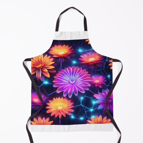 Item preview, Neon Floral Network Design designed and sold by GPrint001.