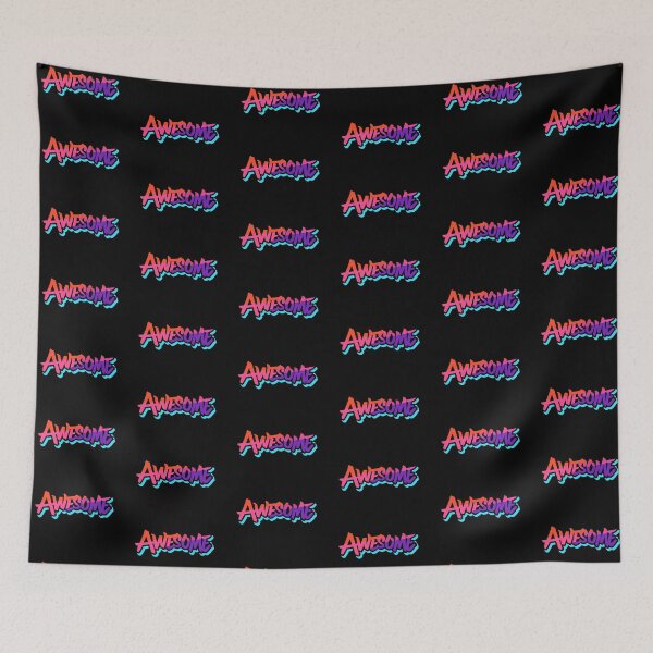 Item preview, Text Awesome in graffiti style.Street art typography. designed and sold by Andrey-Myagkov.