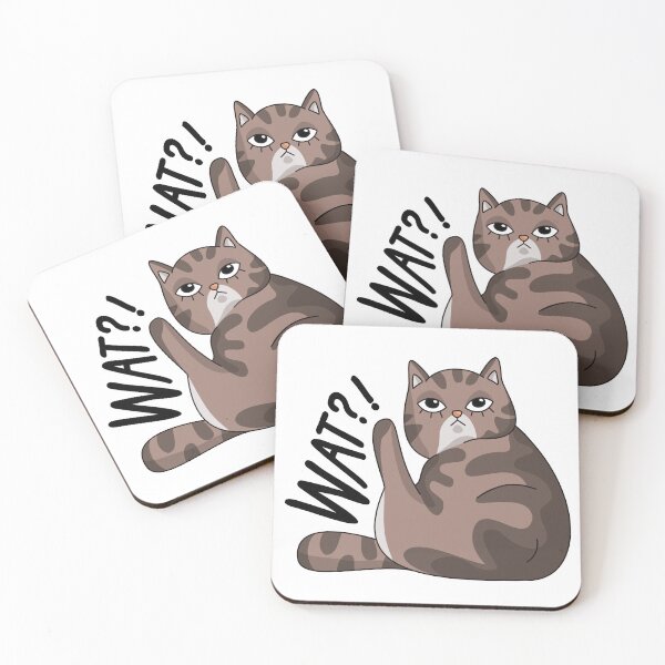 Item preview, Cat WHAT?! designed and sold by xlkx.