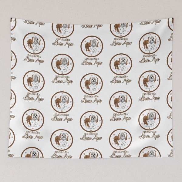 Item preview, Life's Better With a Lhasa Apso! Especially for Lhasa Apso Dog Lovers! designed and sold by rs-designs.
