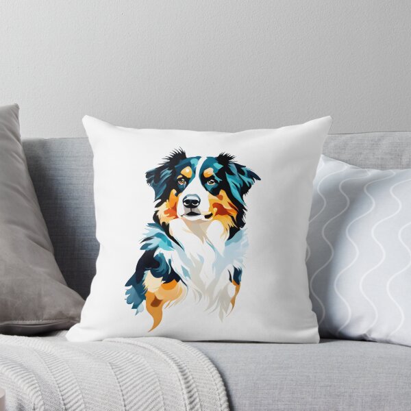 Item preview, Innocent Cute Border collie dog breed pet animal watercolor  designed and sold by Animalpetslover.