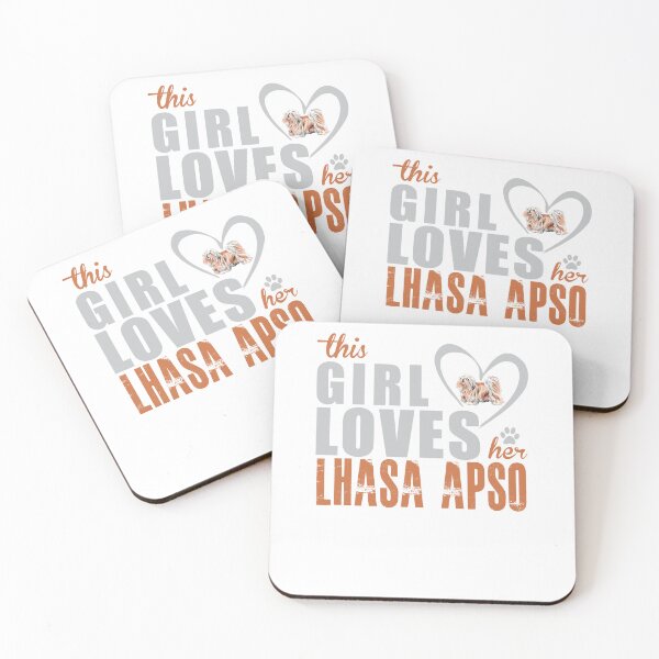 Item preview, This Girl Loves Her Lhasa Apso! Especially for Lhasa Apso Dog Lovers! designed and sold by rs-designs.