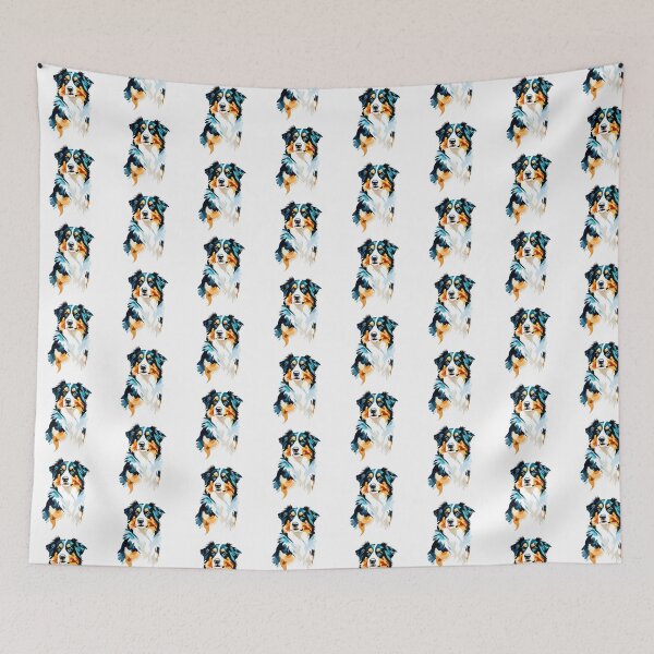 Item preview, Innocent Cute Border collie dog breed pet animal watercolor  designed and sold by Animalpetslover.