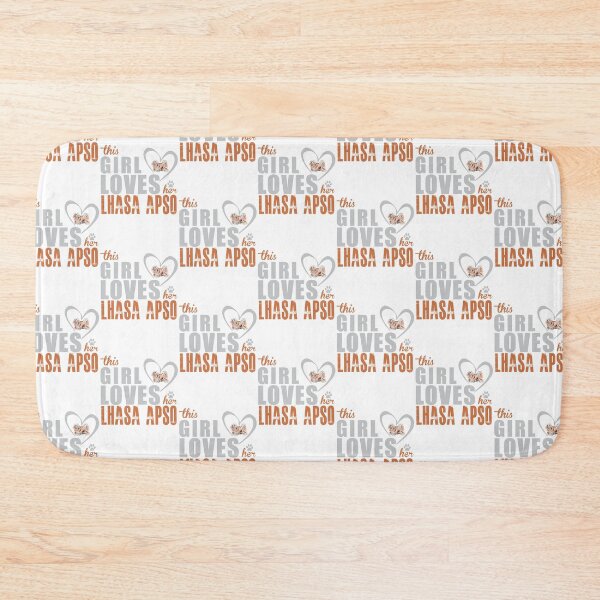 Item preview, This Girl Loves Her Lhasa Apso! Especially for Lhasa Apso Dog Lovers! designed and sold by rs-designs.