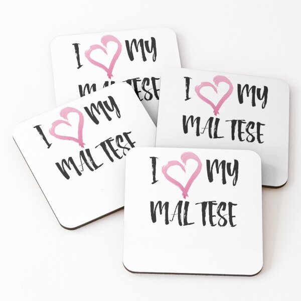 Item preview, I Heart My Maltese! Especially for Maltese Dog Lovers! designed and sold by rs-designs.