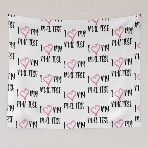 Item preview, I Heart My Maltese! Especially for Maltese Dog Lovers! designed and sold by rs-designs.