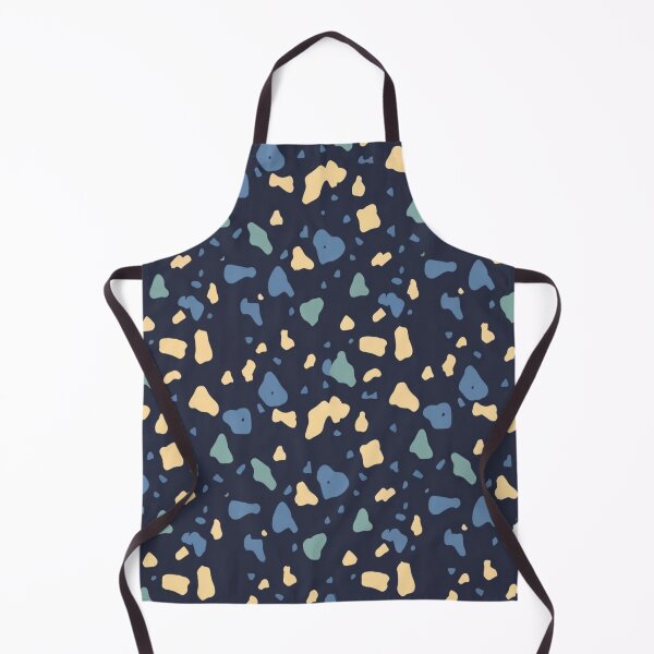 Item preview, Terrazzo - Blue and Yellow Marble -  Abstract Pattern designed and sold by PatternInArt.