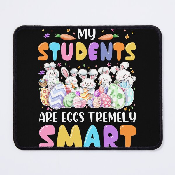 Item preview, Teacher My Students Are Eggs Tremely Smart Happy Easter Day designed and sold by MobyStickers.