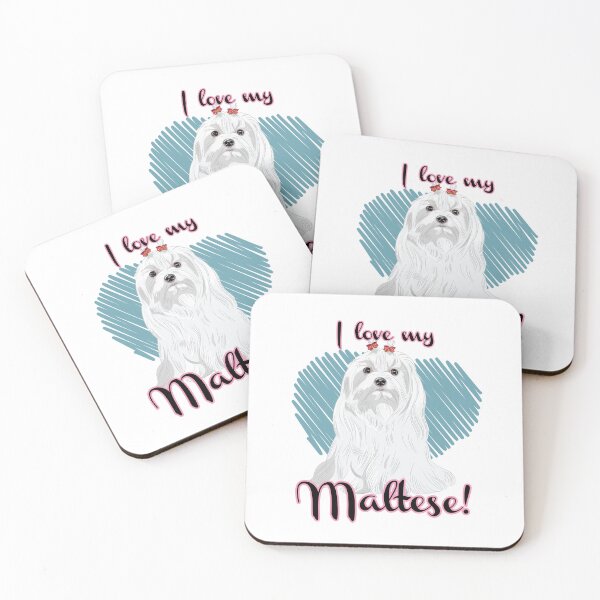Item preview, I Love My Maltese! Especially for Maltese Dog Lovers! designed and sold by rs-designs.