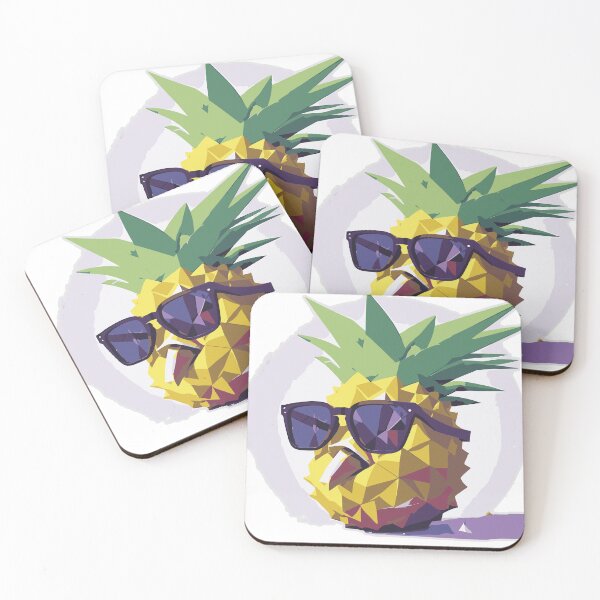 Item preview, Cool pineapple with sunglasses designed and sold by VibrantDesing.