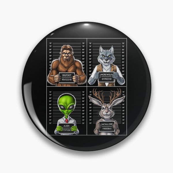 Item preview, Cryptids Mugshot designed and sold by underheaven.