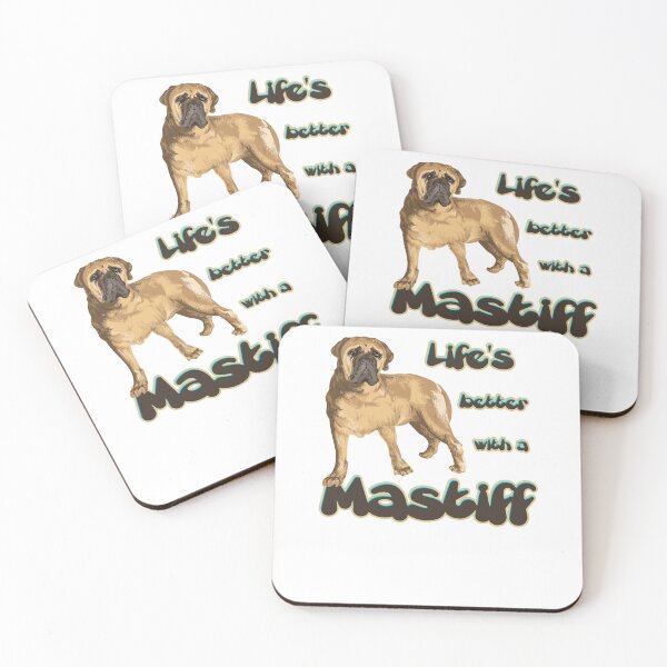 Item preview, Life's Better With a Mastiff! Especially for Mastiff Dog Lovers! designed and sold by rs-designs.