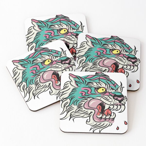 Item preview, Blue Tiger Head designed and sold by Tommys-pizza.