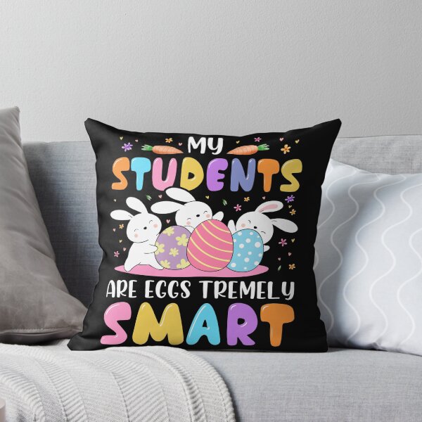 Item preview, Teacher My Students Are Eggs Tremely Smart Happy Easter Day designed and sold by MobyStickers.