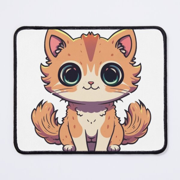 Item preview, tater tot cat anime style designed and sold by Couture-Haven.