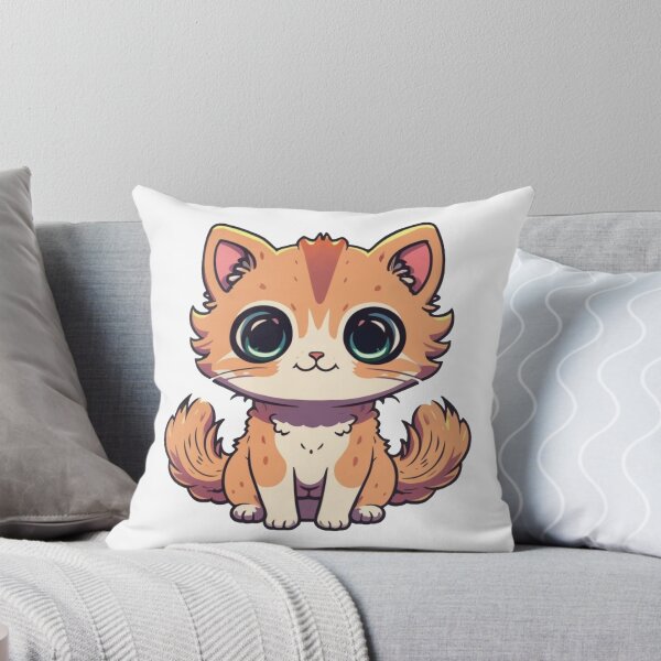 Item preview, tater tot cat anime style designed and sold by Couture-Haven.
