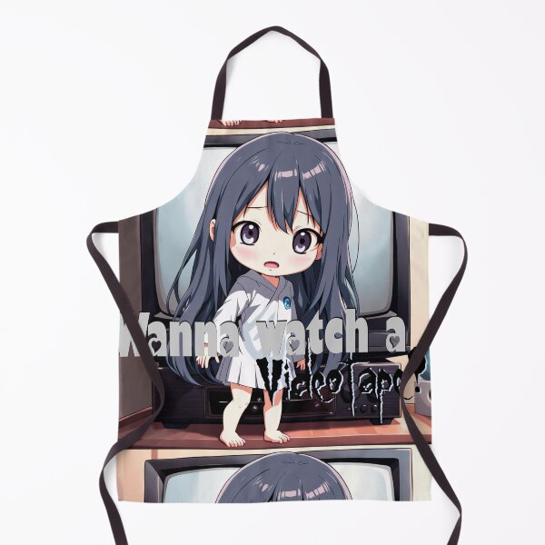 Item preview, Chibi Sadako Invitation – Cute The Ring Fan Art designed and sold by WastelandsEdge.