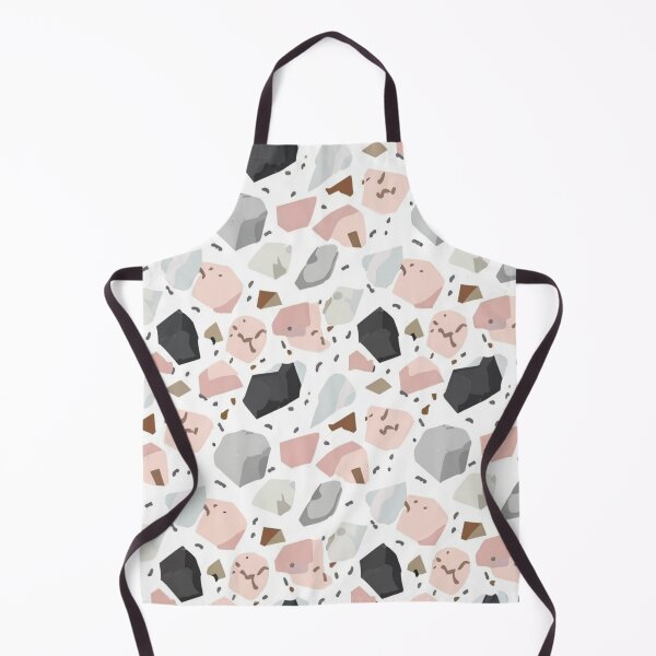 Item preview, Terrazzo - Blue Pink and Black Marble -  Abstract Pattern designed and sold by PatternInArt.