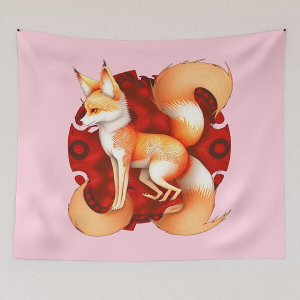 Item preview, Kitsune in patterns designed and sold by PatronesKawai.
