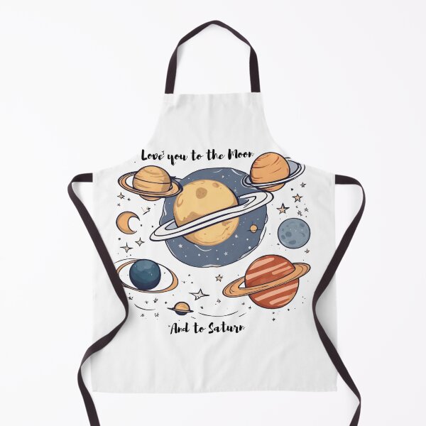 Item preview, Love you to the moon and to the Saturn || love you to moon and Saturn designed and sold by Cosmicworld07.