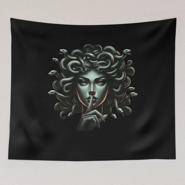 Item preview, Medusa Greek Mythology Ancient Goddess Snake Women designed and sold by Thomas Remmers.