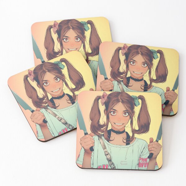 Item preview, pop art manic girl in the kitchen designed and sold by Rebelka.