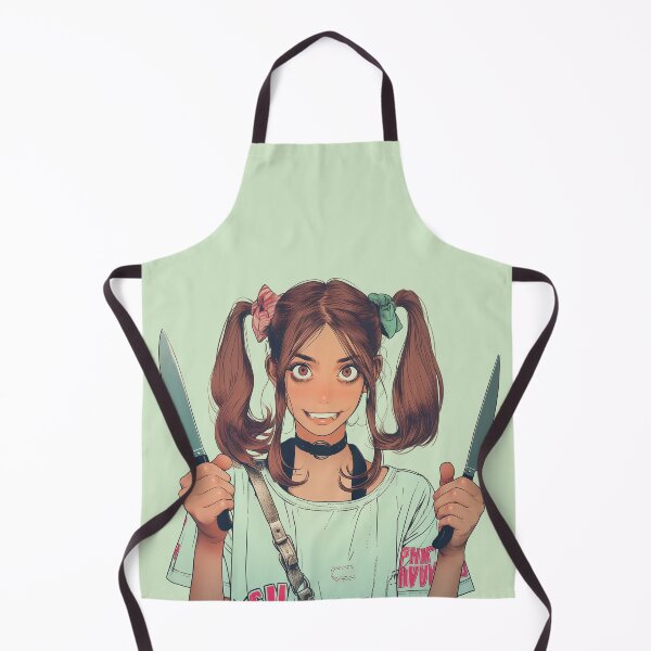 Item preview, pop art manic girl in the kitchen designed and sold by Rebelka.