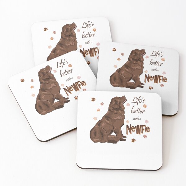 Item preview, Life's Better With a Newfie! Especially for Newfoundland Dog Lovers! designed and sold by rs-designs.