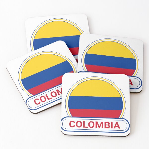 Item preview, Colombia Country Badge - Colombia Flag designed and sold by chrisrivait.