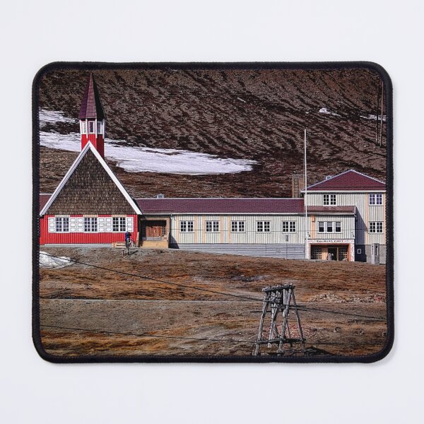 Item preview, Svalbard Kirke Longyearbyen Norway designed and sold by RosRidleyPhoto.
