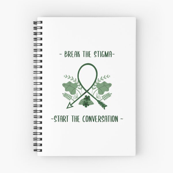Item preview, Rompe el estigma, inicia la conversación. Concientización sobre la salud mental designed and sold by TwoBusyCreating.
