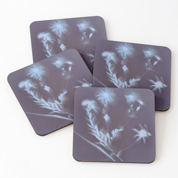 Item preview, Blue Botanical Flower Lumen Print designed and sold by ChromaForever.