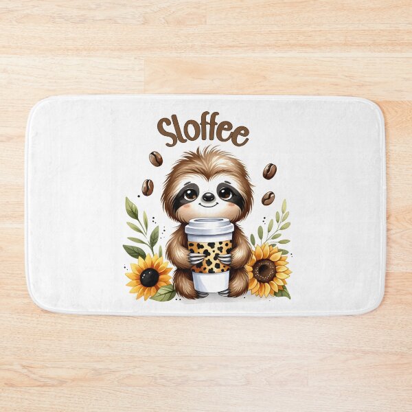 Item preview, Cute Sloffee Sloth designed and sold by HappyLifeCreate.