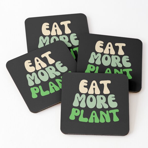 Item preview, Eat More Plants designed and sold by OnTheTrend.