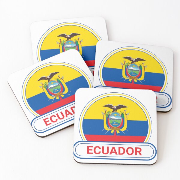 Item preview, Ecuador Country Badge - Ecuador Flag designed and sold by chrisrivait.