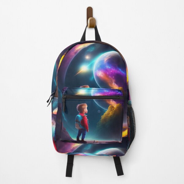 Item preview, kid space journey planets galaxy traveler designed and sold by shacalacah.