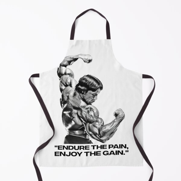 Item preview, Stoic Quote "Endure the pain, enjoy the gain." Arnold. schwarzenegger Fan art designed and sold by HuzaifaNaveedh.