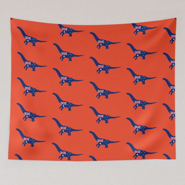 Item preview, Diamantinasaurus Australian flag 1  designed and sold by JayceTheCC.