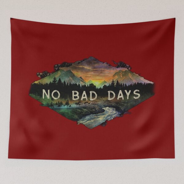 Item preview, Camping text No Bad Days. designed and sold by Tomasz  Siennicki.