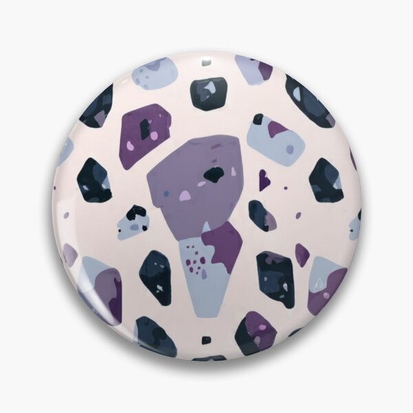 Item preview, Terrazzo - Purple Blue and Black Marble ;  Abstract Pattern designed and sold by PatternInArt.