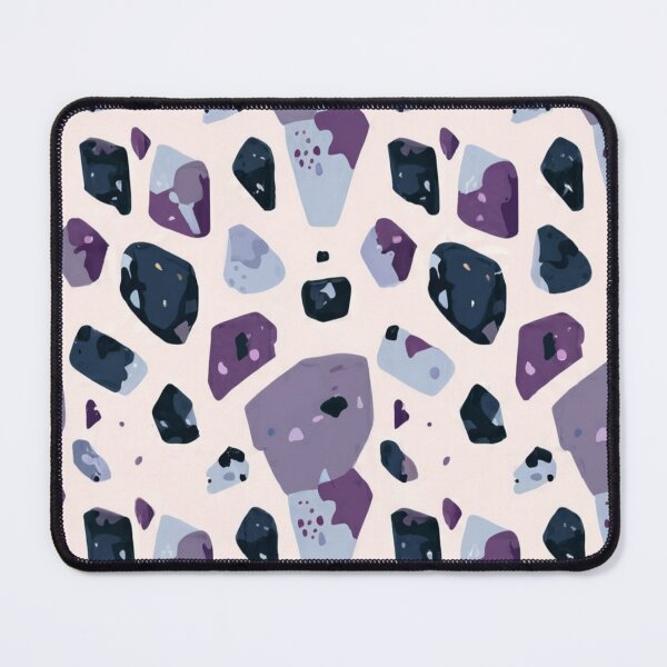 Item preview, Terrazzo - Purple Blue and Black Marble ; Abstract Pattern designed and sold by PatternInArt.